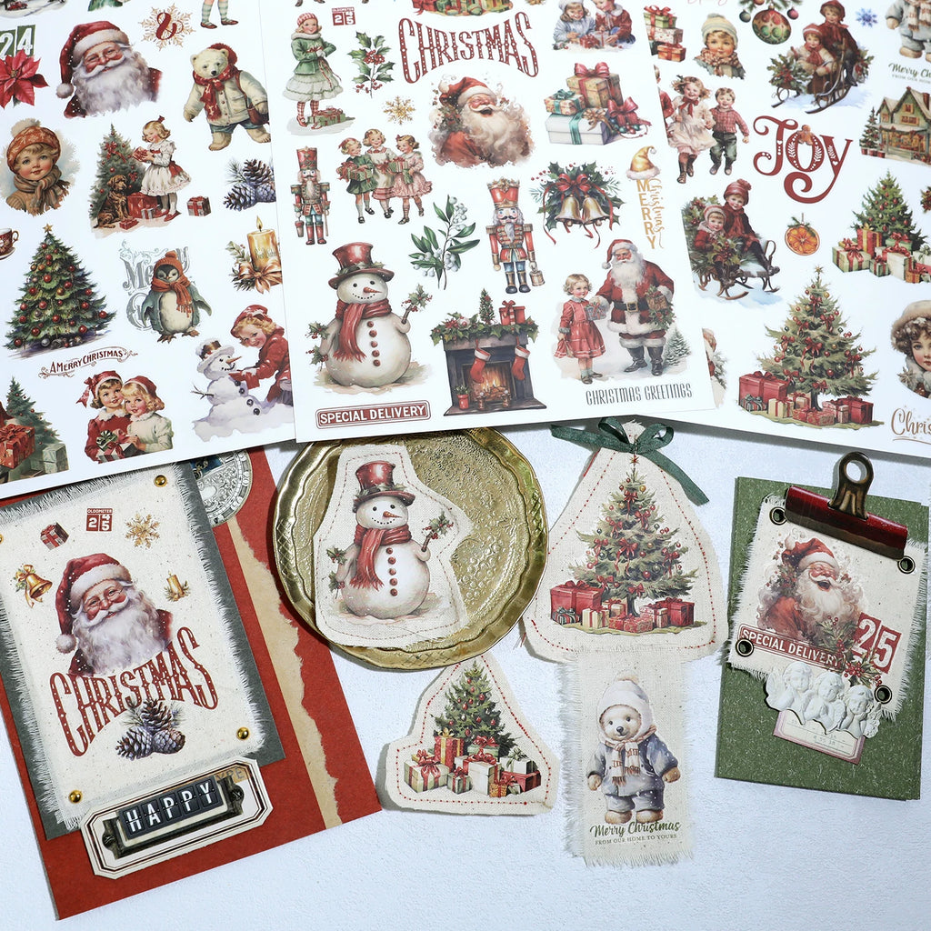 Christmas Classics Matte Rub-on Transfers