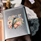 Flowers and Birds UV-DTF Rub-on Stickers