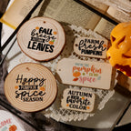 Thanksgiving Quotes UV-DTF Rub-on Stickers