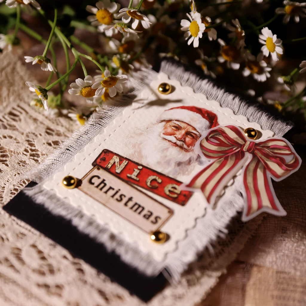 Christmas Signs Matte Rub-on Transfers