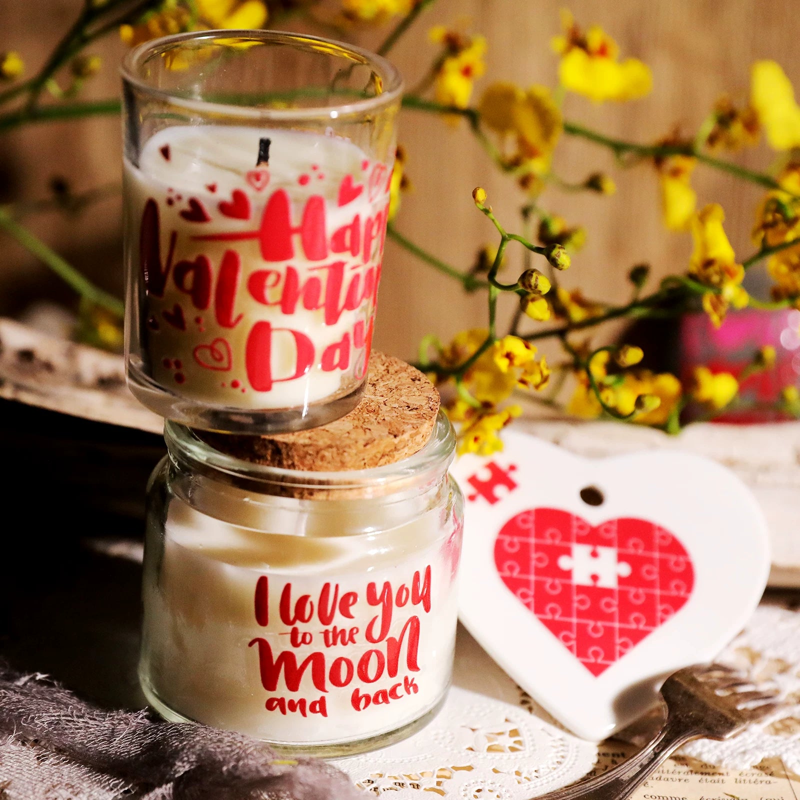 Valentine's Day UV-DTF Rub-on Stickers