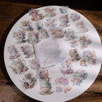 Afternoon Tea Vellum Stickers