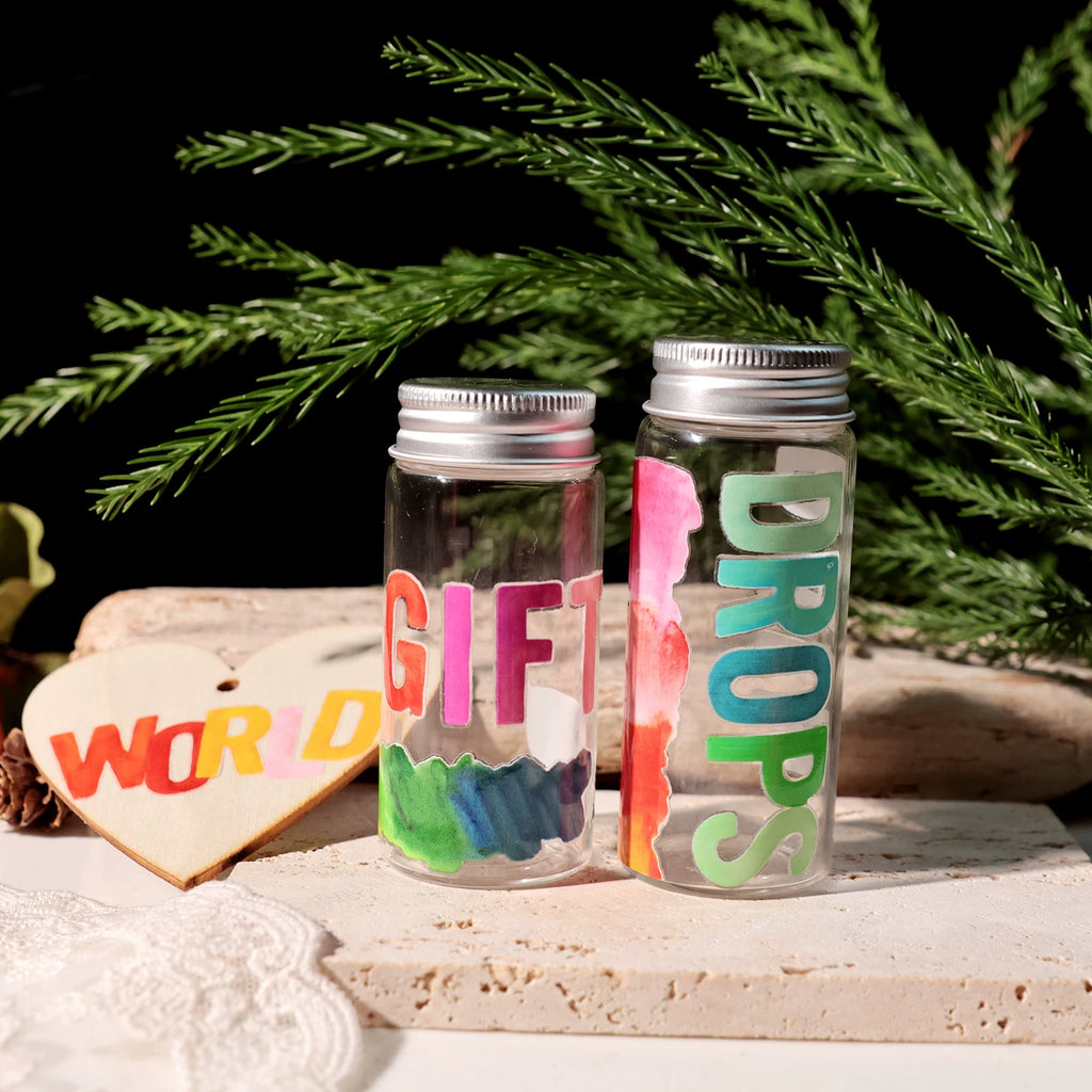 Color Alphabet UV-DTF Rub-on Stickers