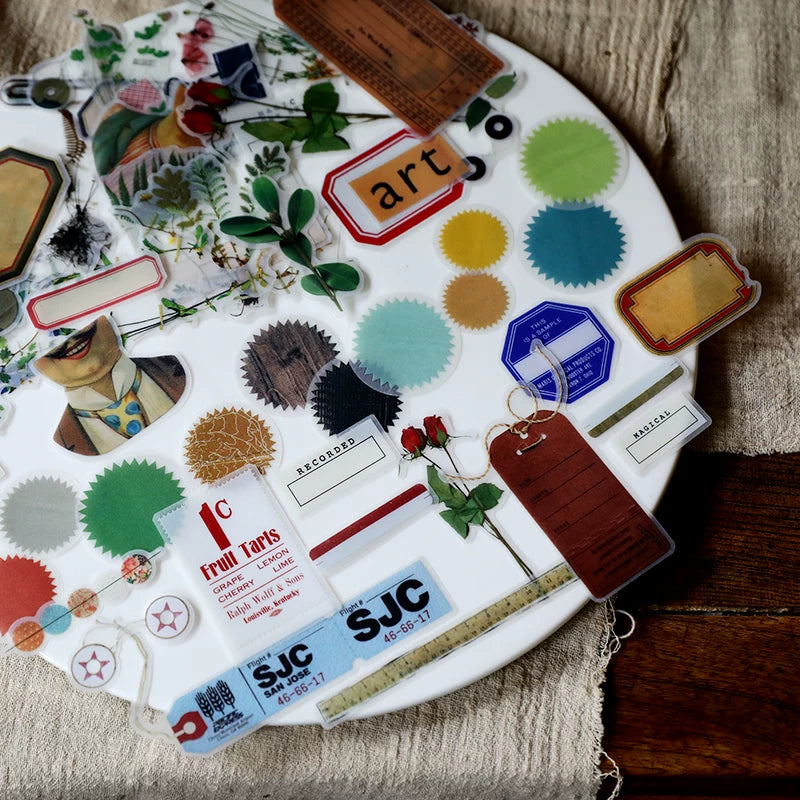 Botanist Vellum Stickers