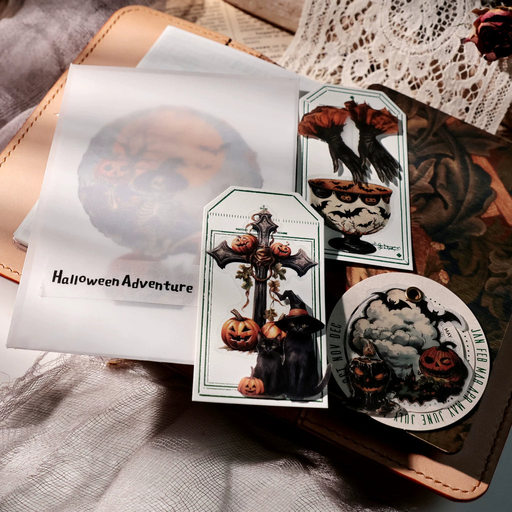Halloween Adventure Vellum Stickers