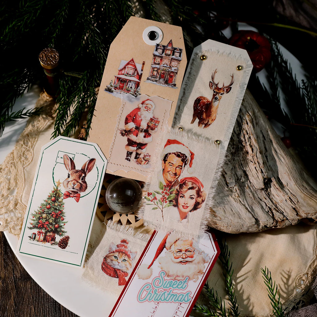 Christmas Family Matte Rub-on Transfers