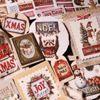 Christmas Signs Matte Rub-on Transfers