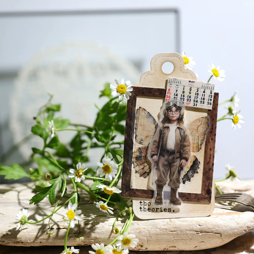 Steam Travel Vellum Stickers