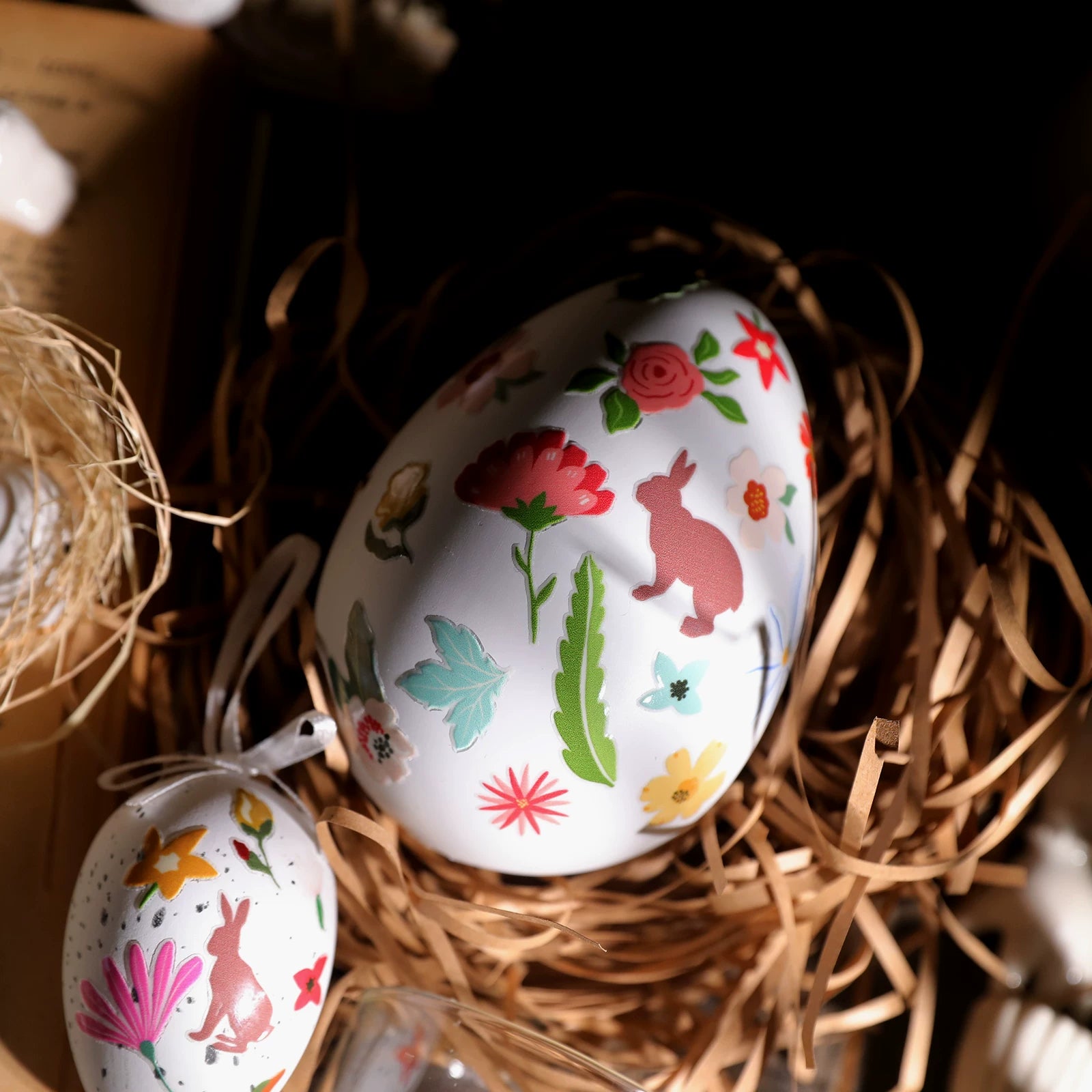 Easter Bunny UV-DTF Rub-on Stickers