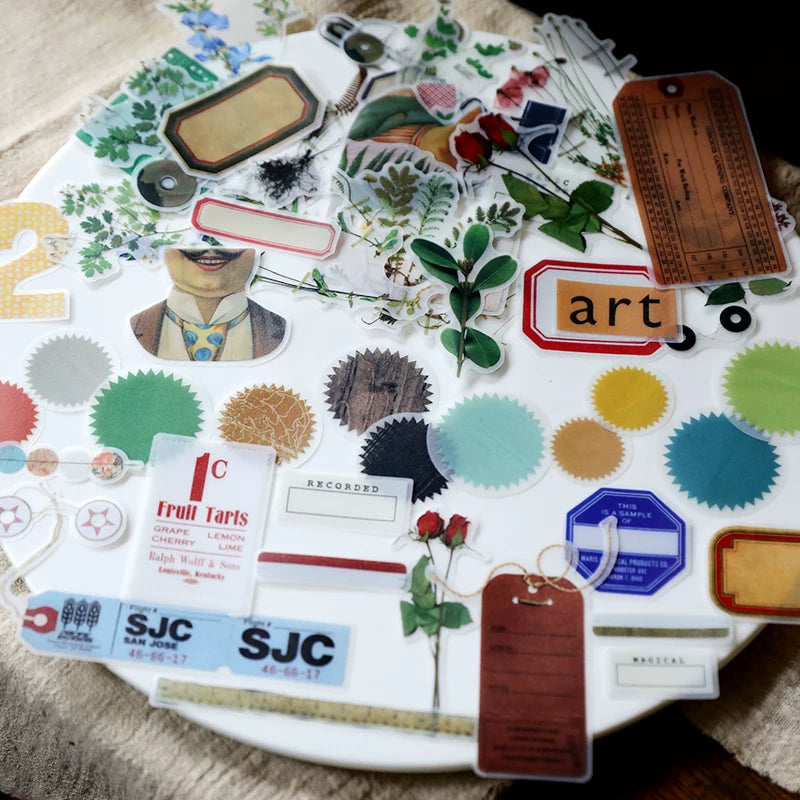 Botanist Vellum Stickers