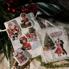 Christmas Family Matte Rub-on Transfers