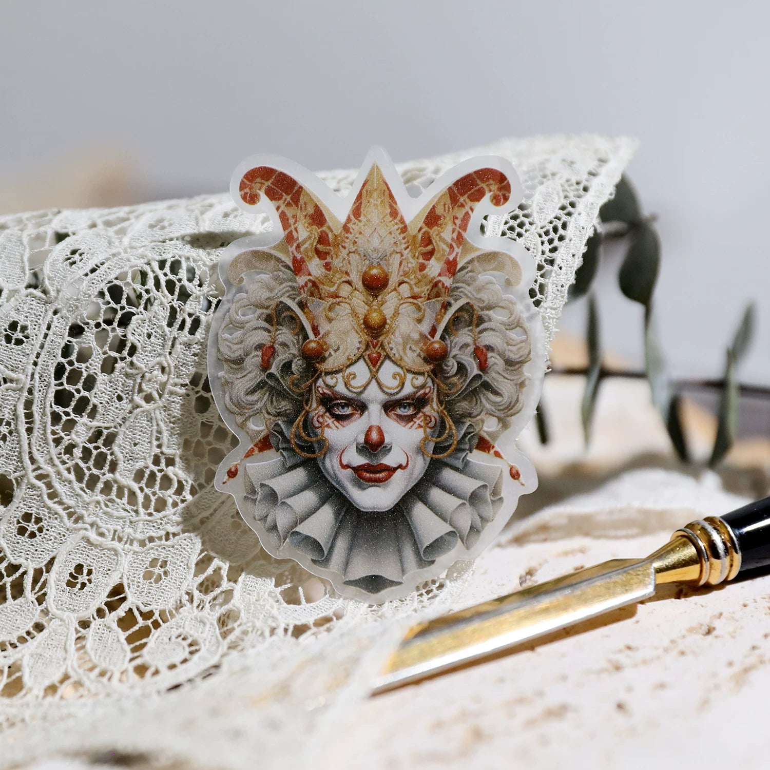 Circus Vellum Stickers