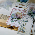 Hydrangea Vellum Stickers