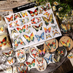Butterflies UV-DTF Rub-on Stickers