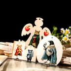 Christmas Magical Creatures UV-DTF Rub-on Stickers