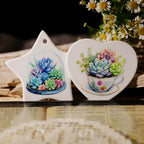Succulents UV-DTF Rub-on Stickers