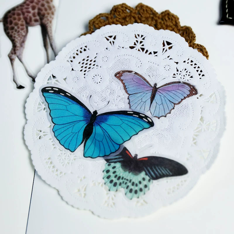 Life Encyclopedia Vellum Stickers