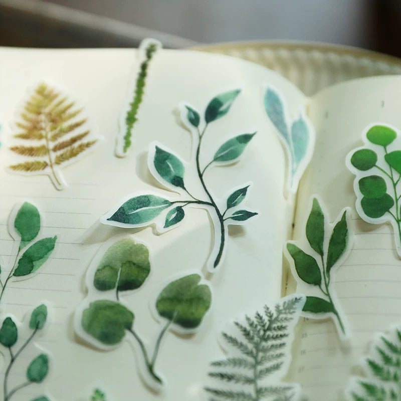 Eucalyptus Plants Vellum Stickers