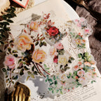 Larger Flowers Vellum Stickers