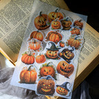 Halloween Pumpkin Vellum Stickers