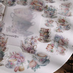 Afternoon Tea Vellum Stickers