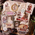 Christmas Signs Matte Rub-on Transfers