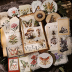 Fossils Matte Rub-on Transfers