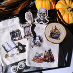 Halloween Dark Matte Rub-on Transfers