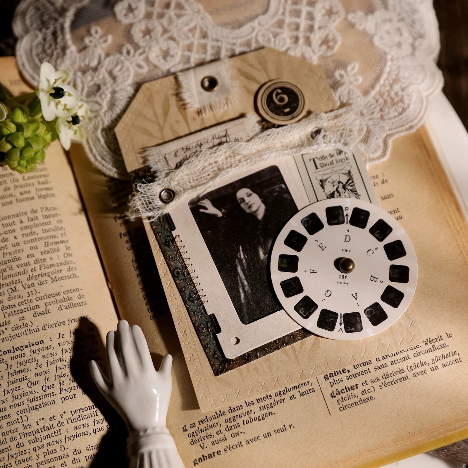 Retro Old Photos Vellum Stickers