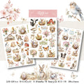 Pink Easter Matte Rub-on Transfers