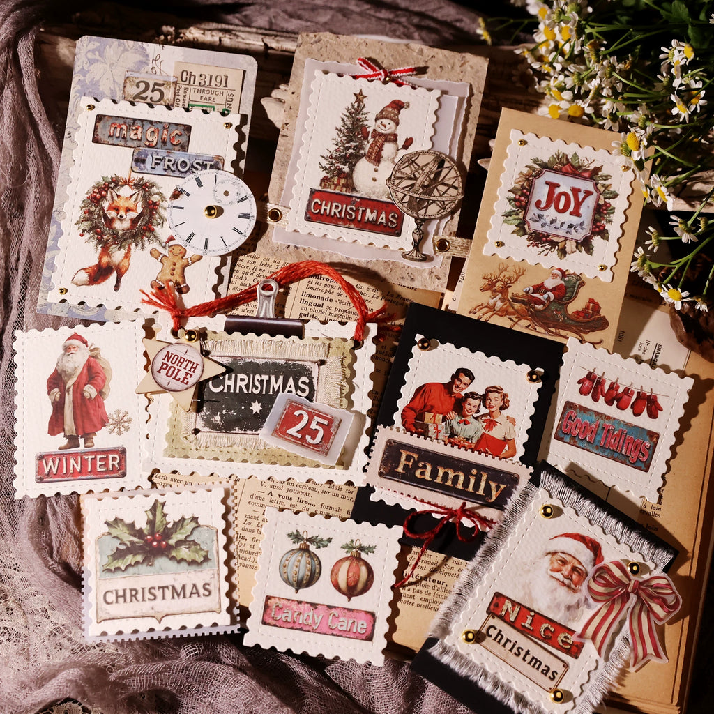Christmas Signs Matte Rub-on Transfers