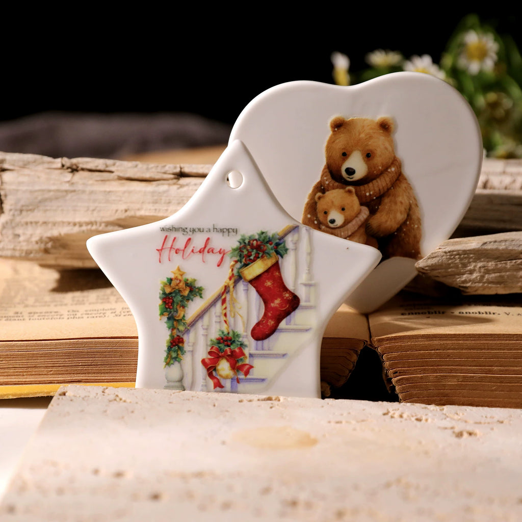 Christmas Sentence UV-DTF Rub-on Stickers