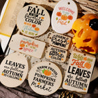 Thanksgiving Quotes UV-DTF Rub-on Stickers