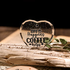Coffee Phrases UV-DTF Rub-on Stickers
