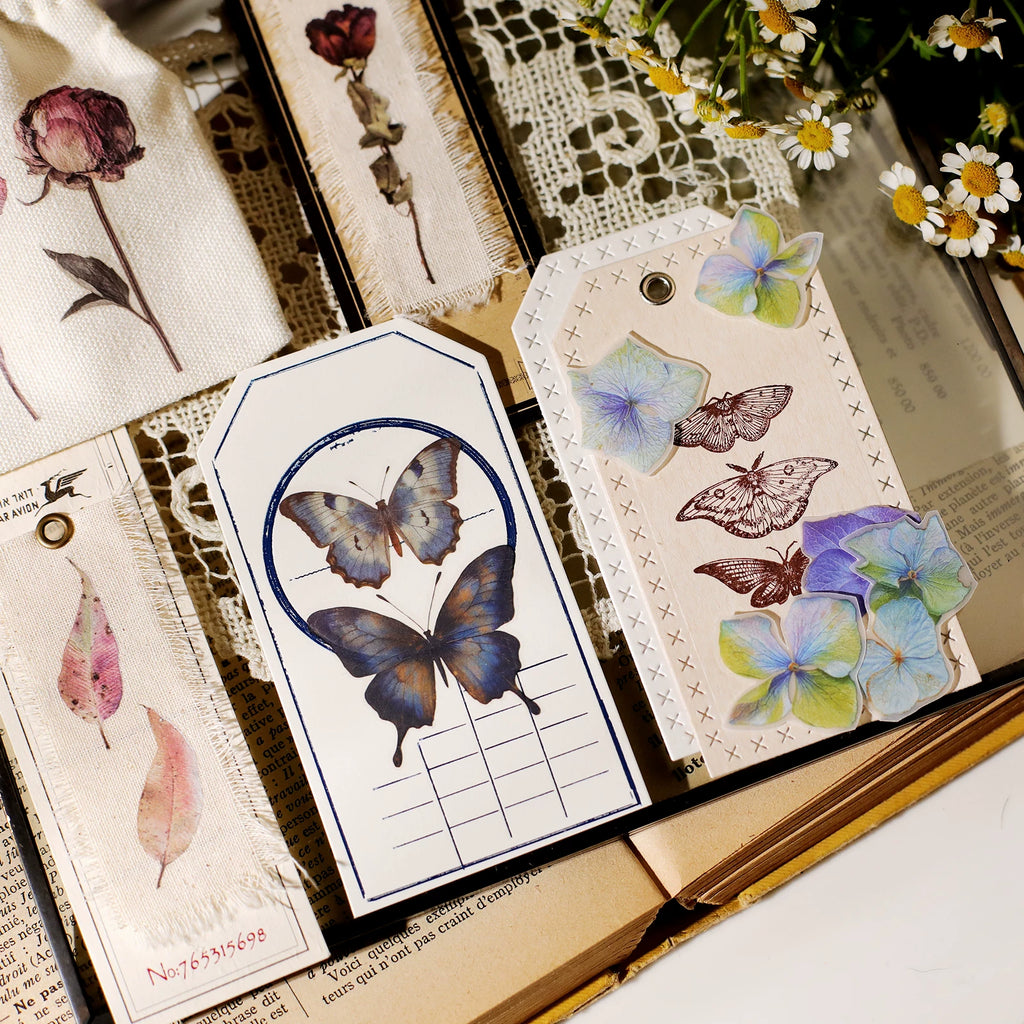Butterfly Matte Rub-on Transfers