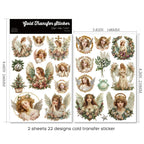 Angels UV-DTF Rub-on Stickers - Fresh