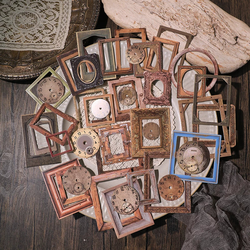 Ephemera Dial Photo Frame Paper Cards