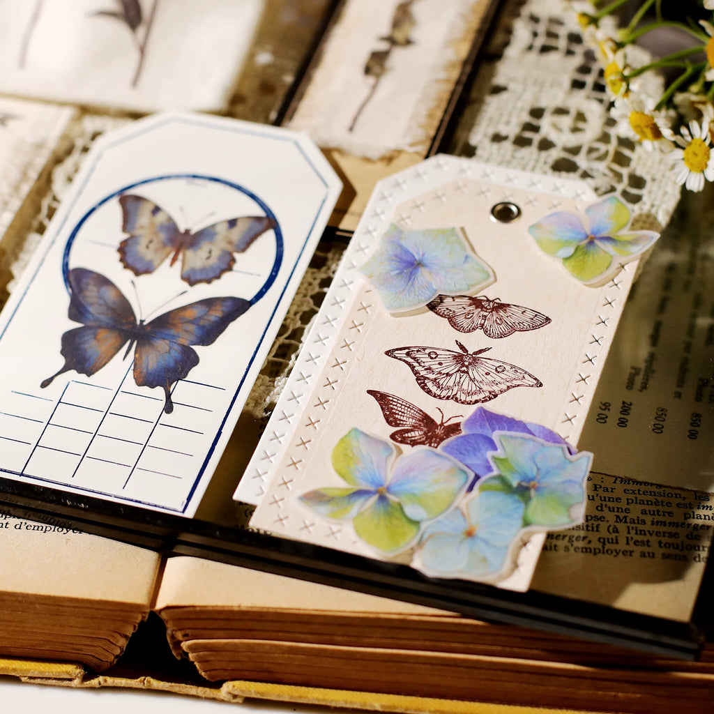 Butterfly Matte Rub-on Transfers