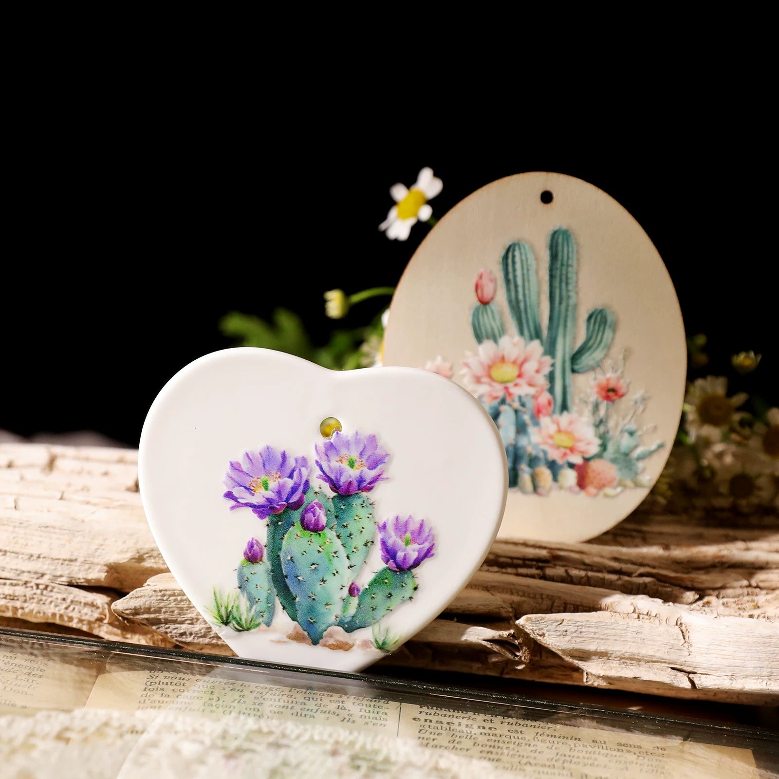 Cactus UV-DTF Rub-on Stickers