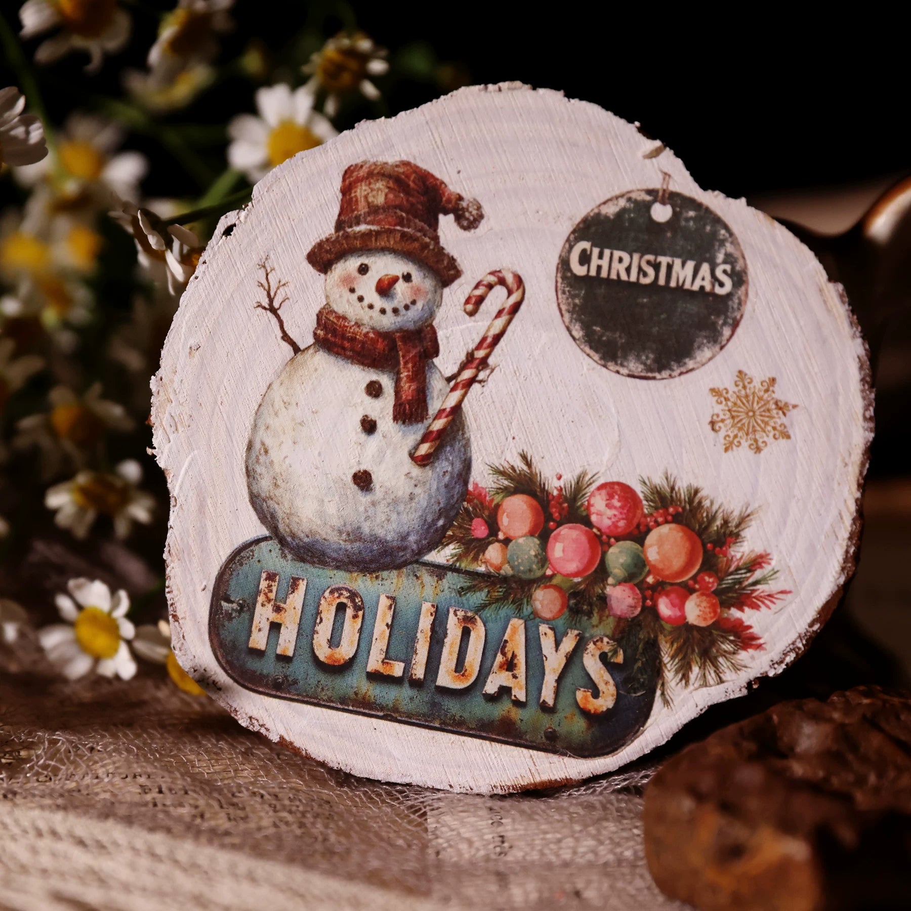 Christmas Signs Matte Rub-on Transfers