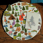 Camping Vellum Stickers