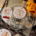 Thanksgiving Quotes UV-DTF Rub-on Stickers