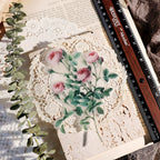 Larger Flowers Vellum Stickers