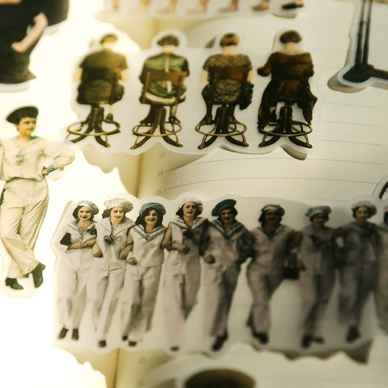 Silhouette Vellum Stickers