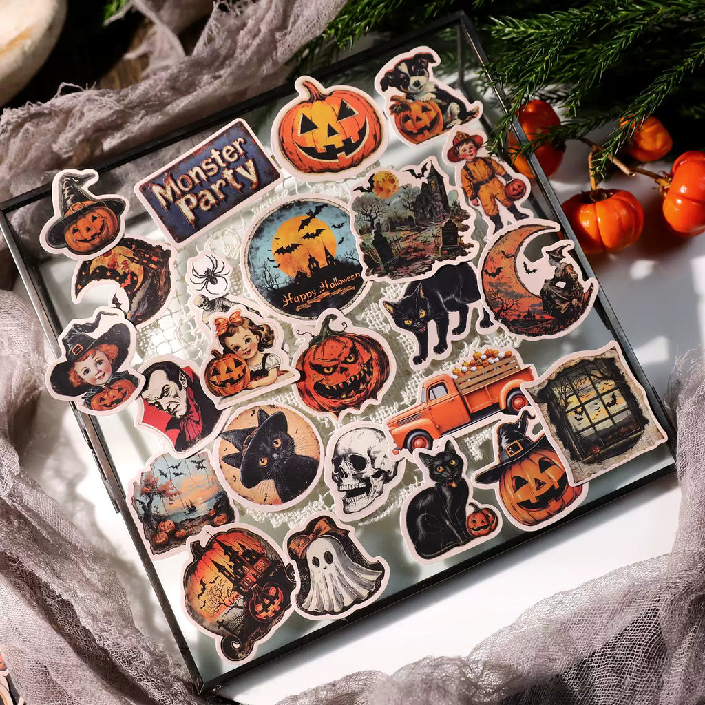 Halloween PVC Self-adhesive Stickers