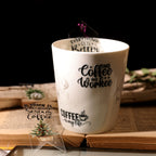Coffee Phrases UV-DTF Rub-on Stickers