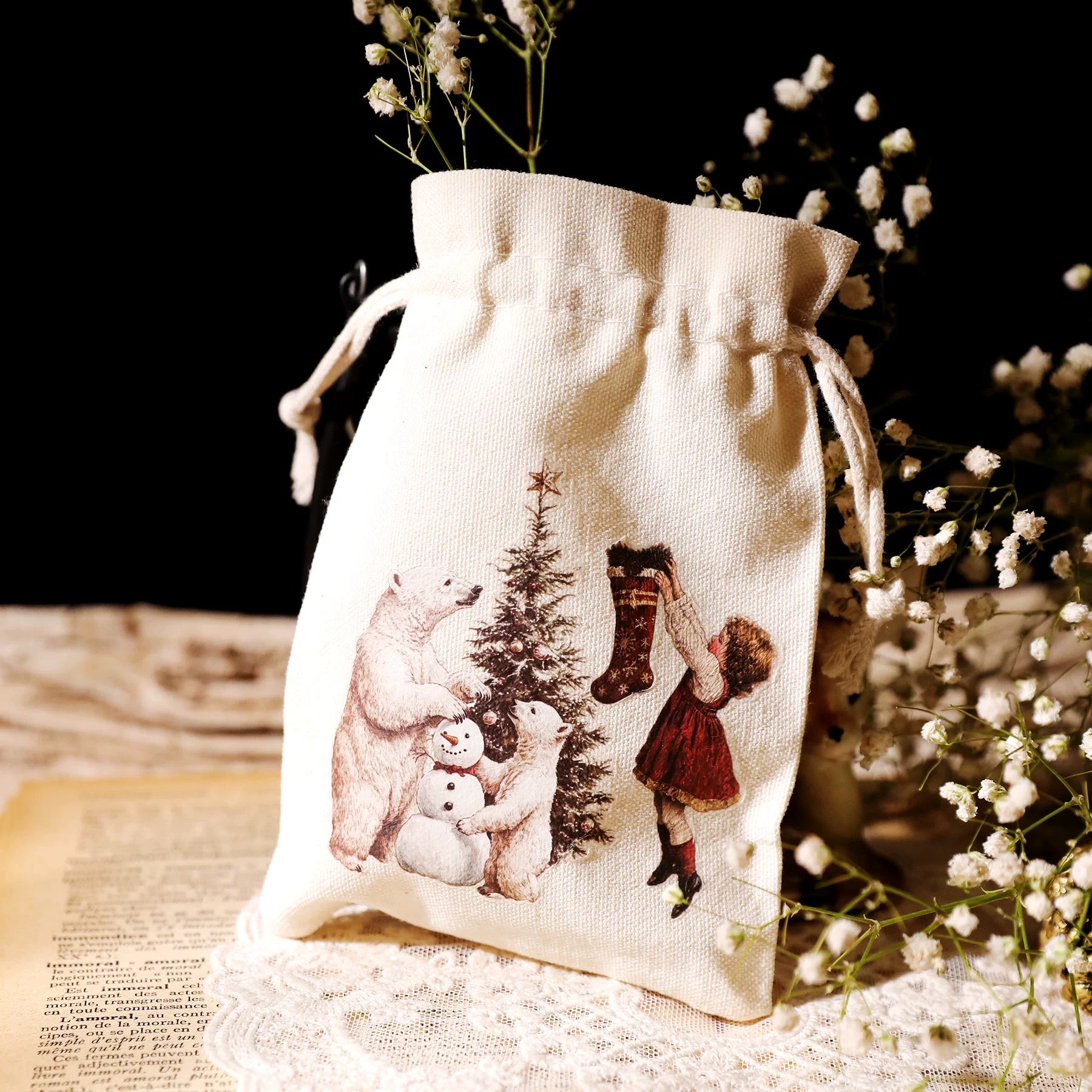 Christmas Matte Rub-on Transfers