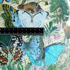 Tropical Plants and Butterflies Vellum Stickers