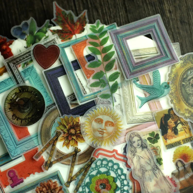 Picture Frames Vellum Stickers