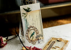 Flower and Bird Vellum Stickers
